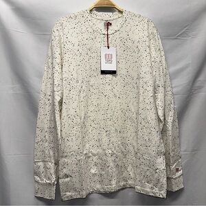*NWT* Men’s Topo Designs Cosmos Tee LS - Size M - Natural